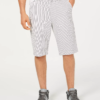 Men White Cargo Short Pant