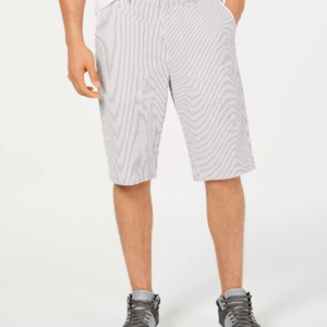 Men White Cargo Short Pant