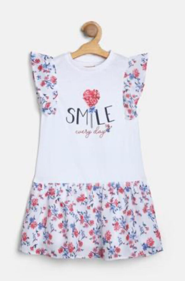 Printed Knit Dress